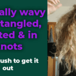 Best brush for getting out tangled, matted knots from naturally wavy hair